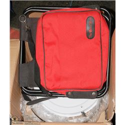BEER STORE CHAIR/INSULATED COOLER BAG