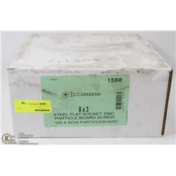 1500 PC STEEL FLAT SOCKET ZINC PARTICLE BOARD