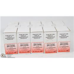 5 CASES FLAT WOODS SCREWS