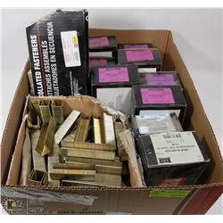 CASE OF ASSORTED FASTENERS INCLUDING