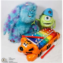 BOX W/LITTLE TIKES MUSICAL TOY &