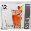 Image 1 : 11 PC ANCHOR SYBIL GLASS SET