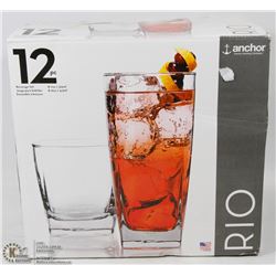 11  PC ANCHOR RIO GLASS SET