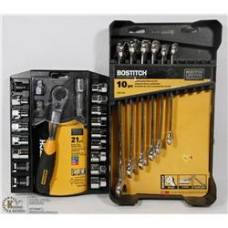 FLAT WITH BOSTITCH WRENCHES AND PASS THRU