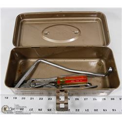 MAC AND MATCO HAND TOOLS IN VINTAGE BOX