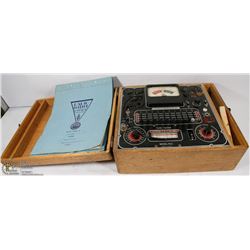 SUPERIOR INSTRUMENTS MOD#TV-11 FUSE TESTER & RADIO