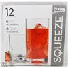 Image 1 : 11 PC LIBBEY SQUEEZE GLASS SET