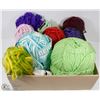 Image 1 : FLAT OF ASSORTED YARN