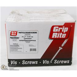 CASE OF PARTICLE BOARD SCREWS