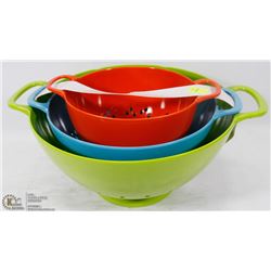 3 PC PLASTIC RESTRAINER SET