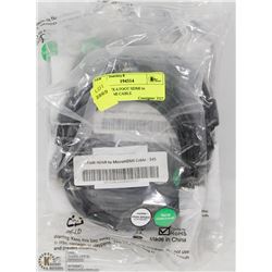 LOT OF SIX 6 FOOT HDMI to MICROHDMI CABLE