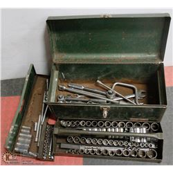 VINTAGE SK WAYNE SOCKETS, WRENCHES, TOOLBOXES