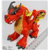 Image 1 : LARGE FISHER PRICE ANIMATED RED DRAGON