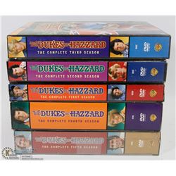DUKES OF HAZARD DVD'S ALL 5 SEASONS