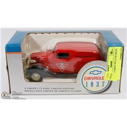 DIE CAST CHEVY 1937 LT ED TRUCK