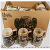 Image 1 : ESTATE COLLECTION OF BEER STEINS
