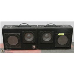 LOT OF 2 MA AUDIO BEHIND THE SEAT CAR SPEAKERS.