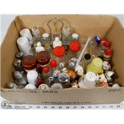 1) COLLECTION OF SALT & PEPPER SHAKER.