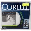 Image 1 : CORELLE DINNERWARE SET MYSTIC GRAY