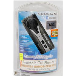 SCOSCHE BLUETOOTH CELL PHONE HANDS FREE KIT