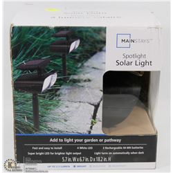 MAINSTAYS SOLAR LIGHT SPOTLIGHT