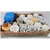 Image 1 : FLAT OF ASSORTED COFFEE MUGS FROM ENGLAND