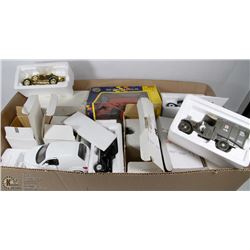 BOX OF ASSORTED DIE CASTS.