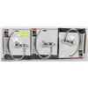 Image 1 : SET OF 3 NEW TOWEL HOLDERS BY TAYMORE.
