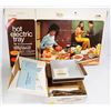 Image 1 : BOX 16) LARGE 20"X11" HOT ELECTRIC PLATE AND SMALL