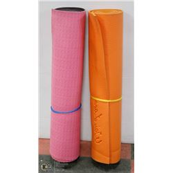 PAIR OF YOGA MATS