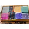 Image 1 : BOX OF 384 ASSORTED COLORED DVD CASES