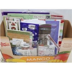 LOT OF SCRAPBOOKING SUPPLIES & PAINTING SUPPLIES.