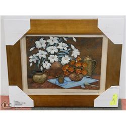 3D ART FRAMED 19"X23".