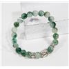 #13-FLUORITE BRACELET BUDDHA HEAD BEAD