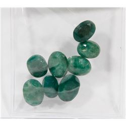 #98-NATURAL GREEN EMERALD GEMSTONE 55.5CT