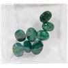 #98-NATURAL GREEN EMERALD GEMSTONE 55.5CT