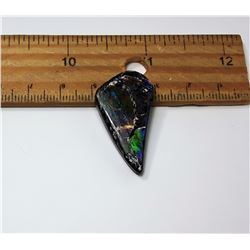 16 - GREEN & PURPLE FIRE AMMOLITE