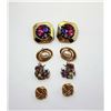 Image 1 : 6 - LOT OF 4 VINTAGE EARRINGS