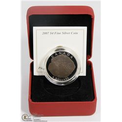 RCM 2007 $4 FINE SILVER COIN - PARASAUROLOPHUS