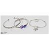 Image 1 : LOT OF (3) BRACELETS