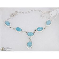 #27-CARIBBEAN CARIMAR GEMSTONE NECKLACE
