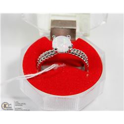#72-AUSTRALIAN FIRE  OPAL GEMSTONE RING