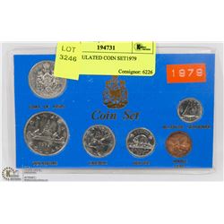 UNCIRCULATED COIN SET1979
