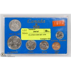 UNCIRCULATED COIN SET 1979