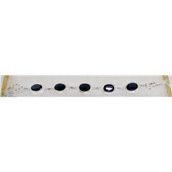 #31-TANZANITE GEMSTONE BRACELET