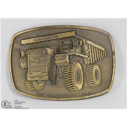 VINTAGE LECTRA HAUL BELT BUCKLE.