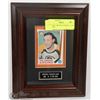 Image 1 : 1969 PHIL ESPOSITO HOCKEY CARD FRAMED.