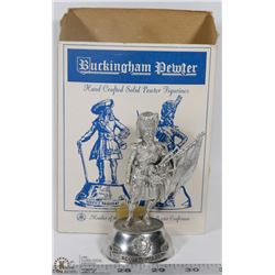 BUCKINGHAM PEWTER ULSTER REGIMENT FIGURE
