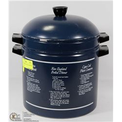 VINTAGE NEW ENGLAND AMERICAN PASTA POT