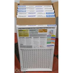 A BOX OF 12 NEW PREMIUM DUSTSTOP FURNACE